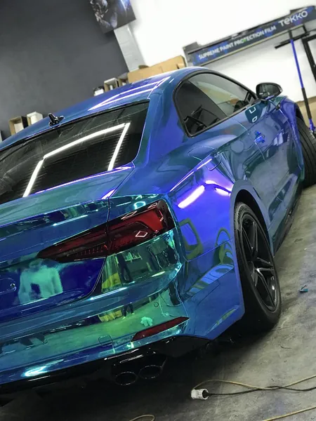 Оклейка в хром Audi A5, фото 1