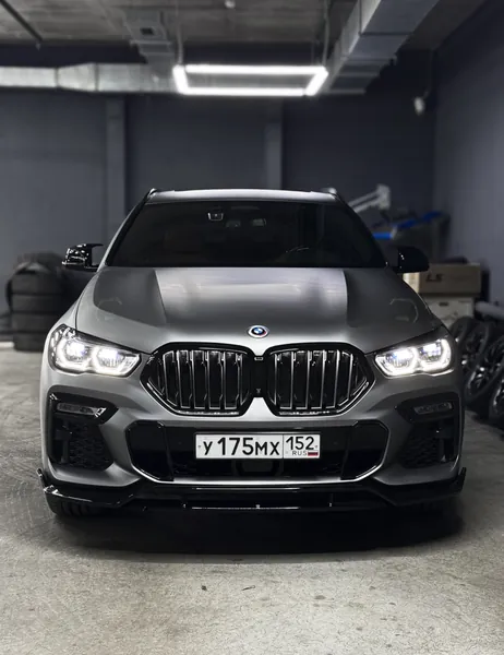 Оклейка матовым полиуретаном BMW X6, фото 2