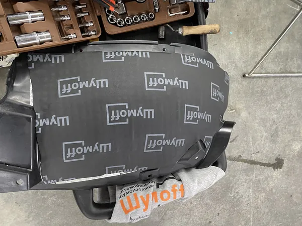 Шумоизоляция Exeed LX, фото 10