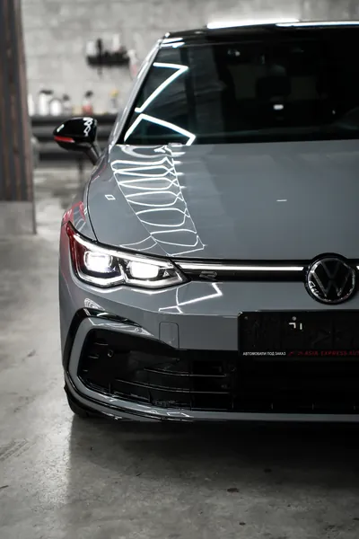 Оклейка зон риска VW Golf R, фото 2