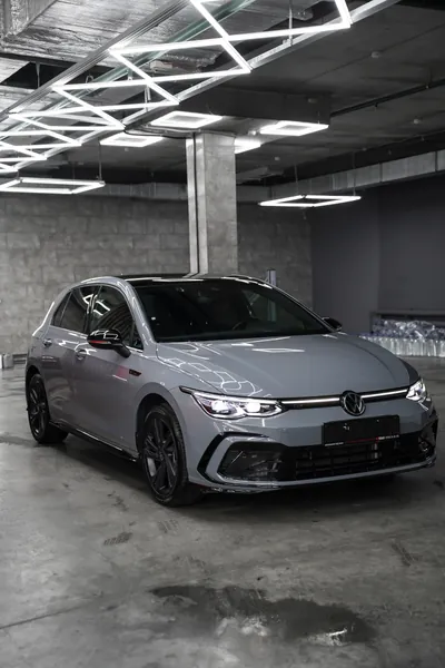 Оклейка зон риска VW Golf R, фото 3