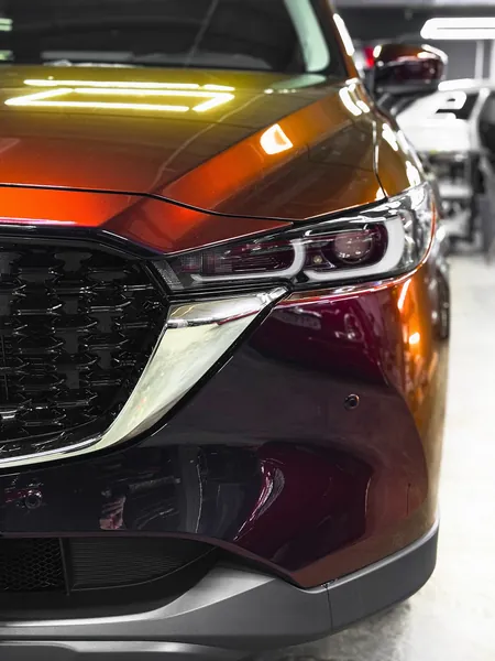 Оклейка цветным полиуретаном Mazda CX5, фото 2