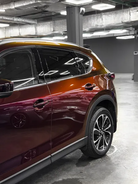Оклейка цветным полиуретаном Mazda CX5, фото 4