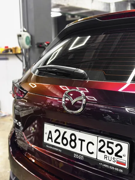 Оклейка цветным полиуретаном Mazda CX5, фото 5