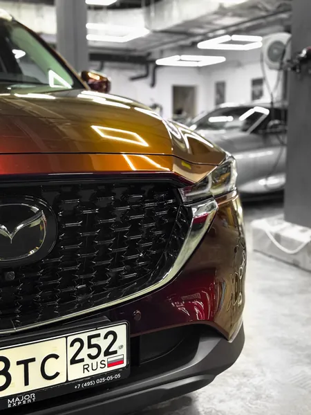 Оклейка цветным полиуретаном Mazda CX5, фото 6