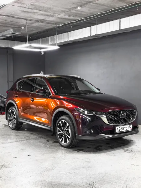 Оклейка цветным полиуретаном Mazda CX5, фото 8