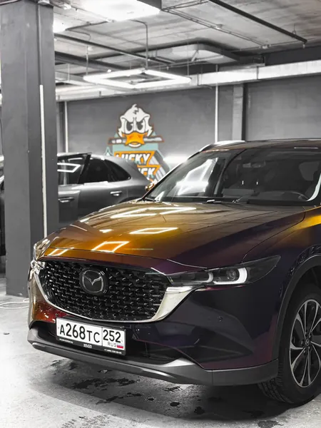 Оклейка цветным полиуретаном Mazda CX5, фото 9